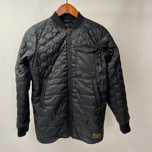 Burton Mallet Quilted Jacket, Black, Size XS/S (Youth L)